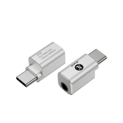 JCALLY JA56 Audio Adapter Type C Male to 3.5mm Female Audio Jack Earphone Connector Hi-res Sound DAC Converter
