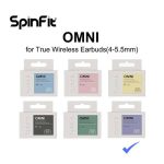 SpinFit Omni Silicone Eartips for True Wireless Earbuds & IEMs – M Size