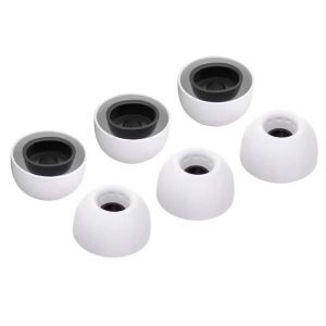 TRI Clarion for AirPods Pro Silicone Eartips 1st or 2nd Gen with Noise Reduction Hole